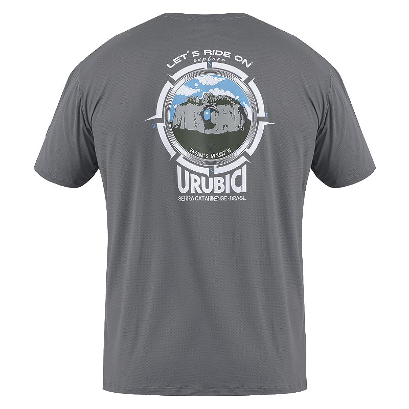 Camiseta em Poliamida URUBICI - PEDRA FURADA Let's Ride On