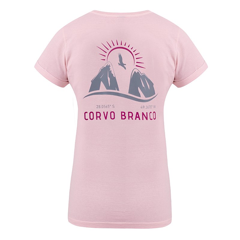 Blusa Feminina Corvo Branco SÍMBOLO
