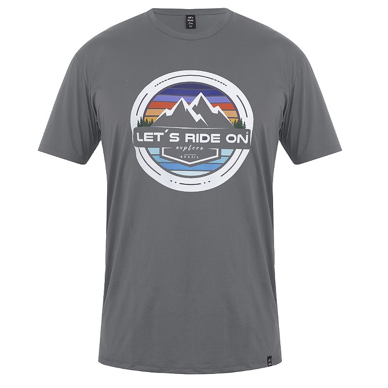 Camiseta em Poliamida MONTANHAS 2 Let's Ride On
