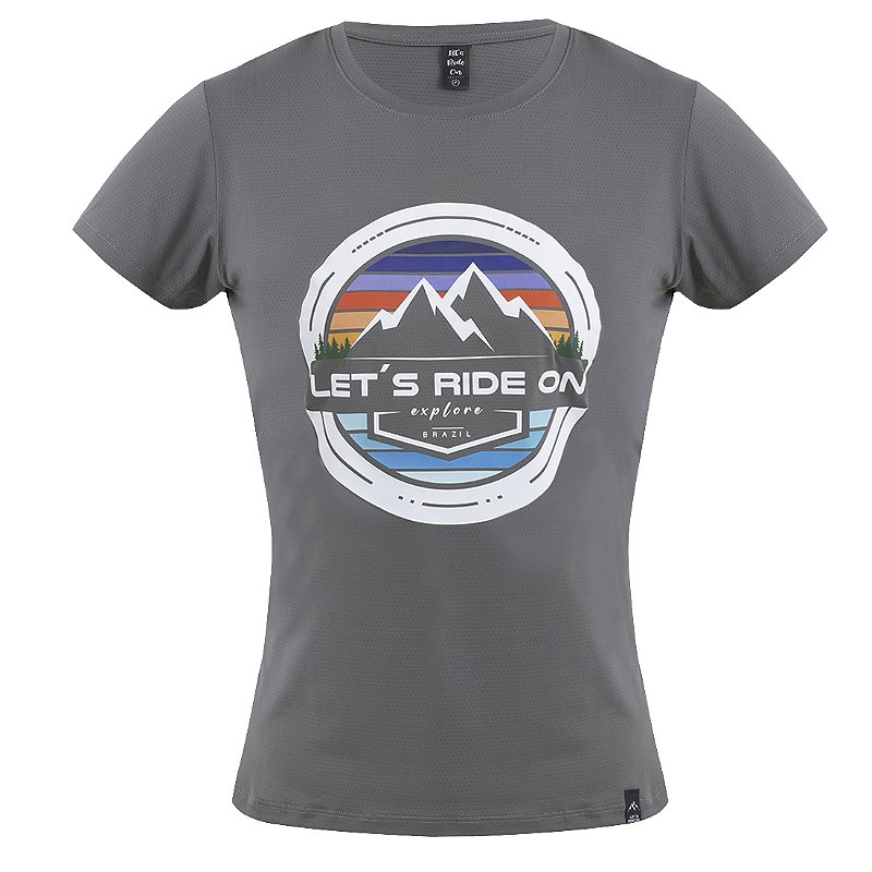 Blusa Feminina em Poliamida MONTANHAS 2 Let´s Ride On