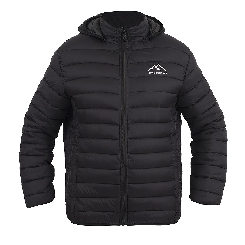 Jaqueta c/ capuz Puffer OUTDOOR Let's Ride On