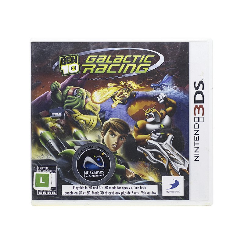 Jogo Ben 10: Galactic Racing - 3DS - Game Mania - Game Mania