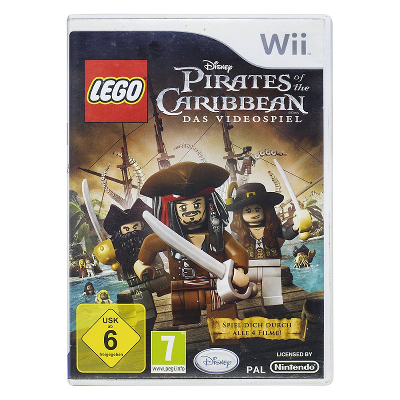 Jogo Usado LEGO Pirates of the Caribbean: Das Videospiel - Wii