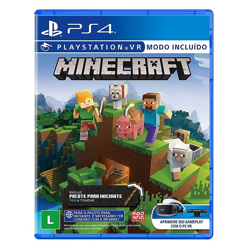 ps4 500gb 薄型 マイクラ付き Jogo Minecraft Starter Collection Playstation VR PS4 - Game Mania