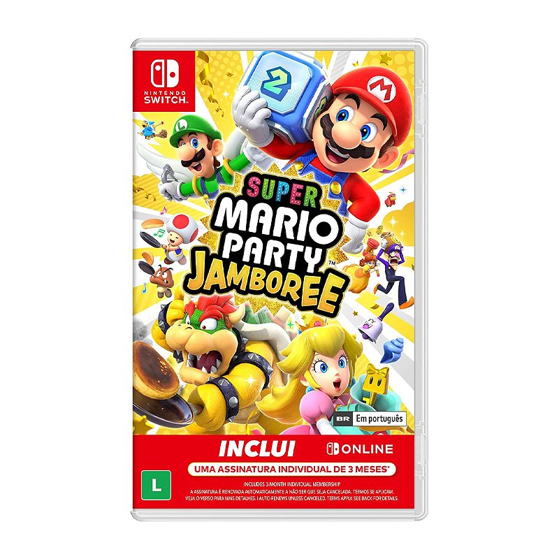 Jogo Super Mario Party Jamboree Nintendo Switch - Game Mania