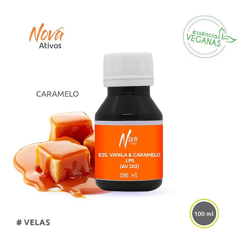 ESS. VANILLA E CARAMELO LPS (AV202) - NOVA ATIVOS