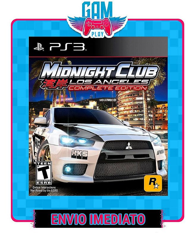 Midnight Club Los Angeles Complete Edition Ps3 Midia Digital GamPlay