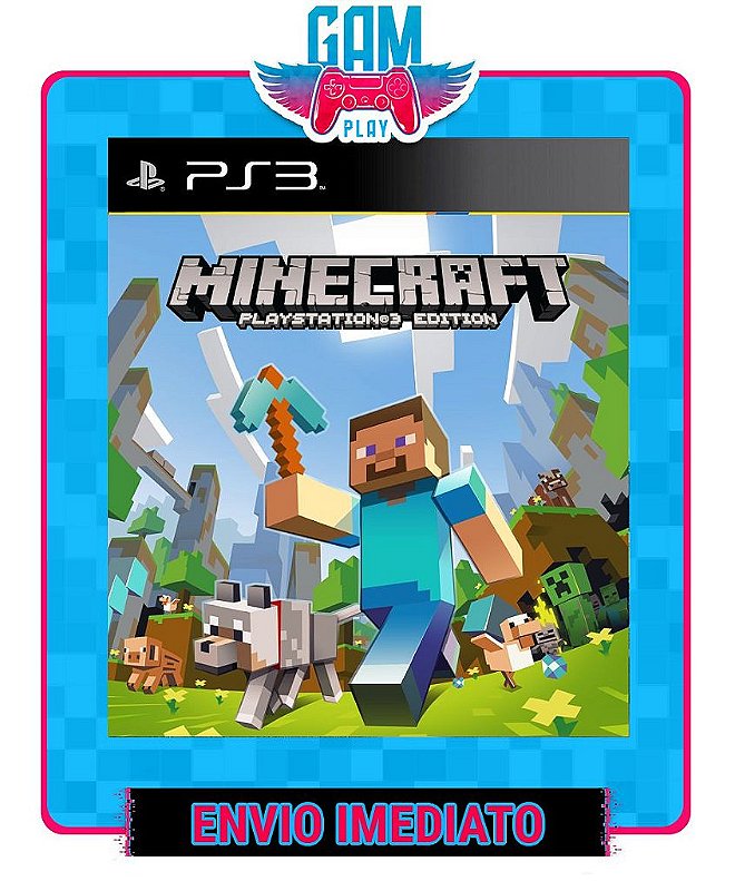 Minecraft: Playstation®3 Edition - Ps3 - Midia Digital - GamPlay