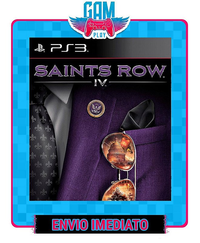 Saints Row Iv - Ps3 - Midia Digital - GamPlay