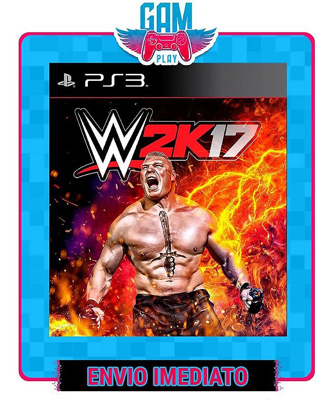 Wwe 2k17 - Ps3 - Midia Digital - GamPlay