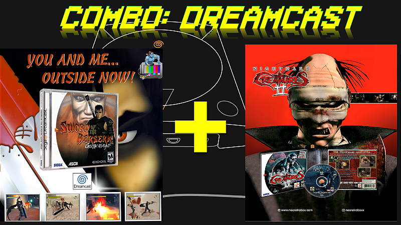 Combo Dreamcast : Nightmare Creatures II + Sword of the Berserk