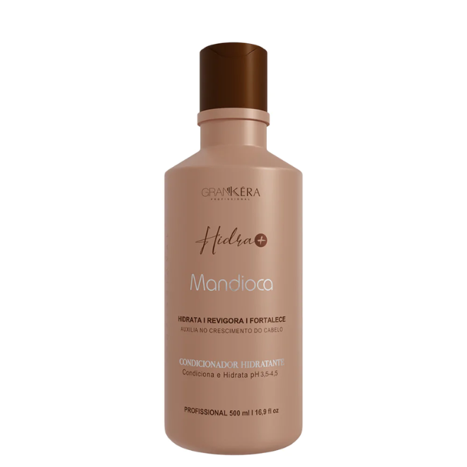 Condicionador Hidratante HidraMais Mandioca 500ml Grankéra