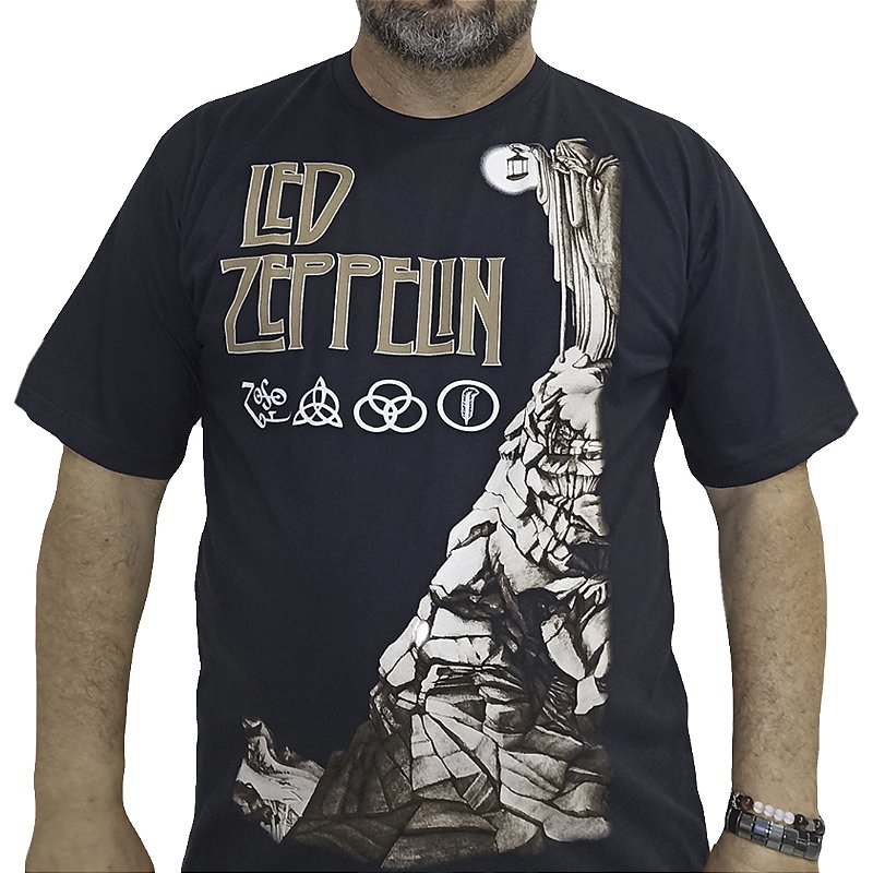 Zeppelin Mothership Playera Led Zeppelin Hombre Camiseta De Led