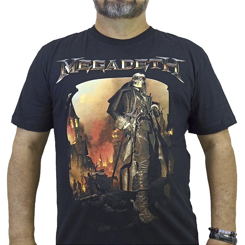 Camiseta Megadeth The Sick The Dying And The Dead! - Véio do