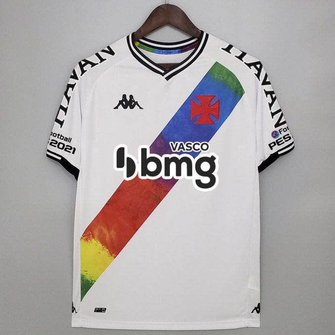 Nova Camisa Vasco LGBTQIA Com Todos Patrocínios Torcedor Masculina 2021/  2022 - 021 Sport Store