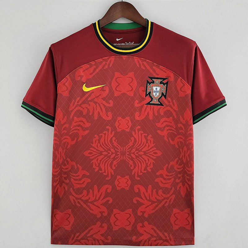 Nova Camisa Portugal Edição Especial Vermelha Torcedor Masculina 2022 - 021  Sport | Maior Variedade de Camisas de Futebol | 12% Off no Pix e Frete  Grátis