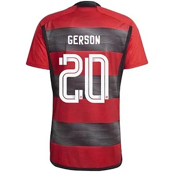 Nova Camisa Flamengo 1 Gerson 20 Torcedor 2023 / 2024 - 021 Sport | Maior  Variedade de Camisas de Futebol | 12% Off no Pix e Frete Grátis