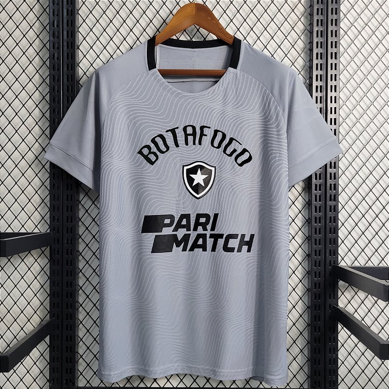 Camisa Botafogo Goleiro Cinza Torcedor Masculina 2022 2023 021 Sport Maior Variedade De