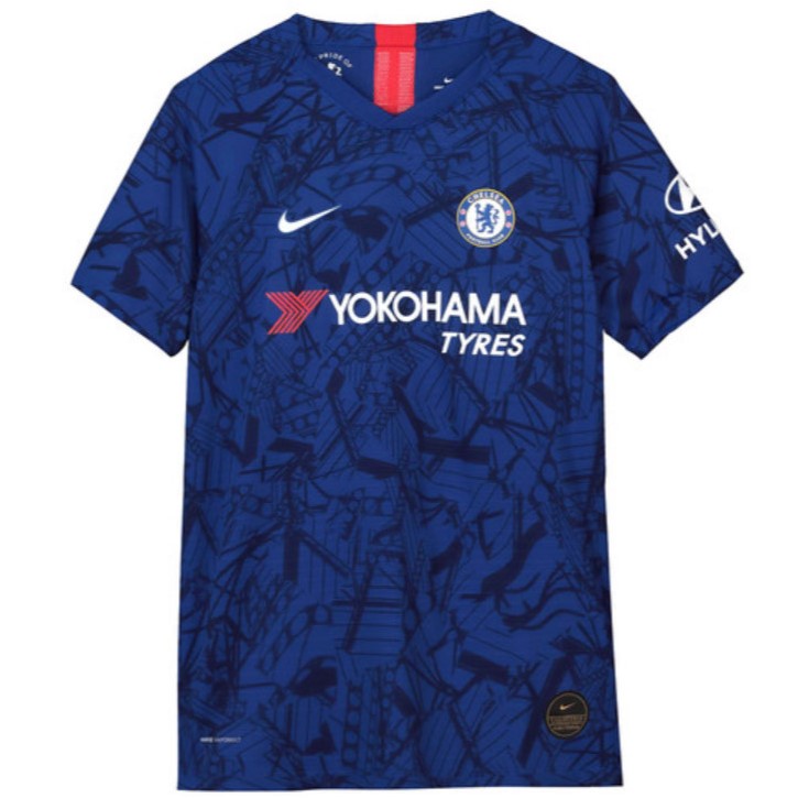 Camisa Chelsea Home 21/22 Nike Azul Patch Mundial Por Apenas R$ 189,90