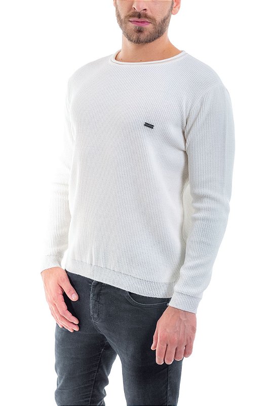 Blusa Tricot Branca