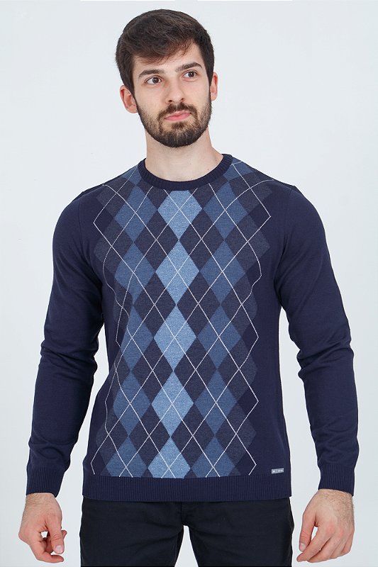 Suéter Tricot Masculino Aquecce 2036