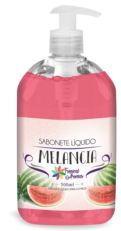 Sabonete Liquido Melancia 500ml - Tropical Aromas
