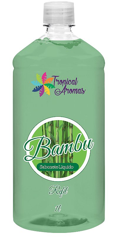 Refil Sabonete Líquido  Bambu 1L - Tropical Aromas