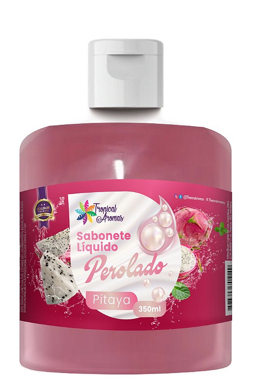 Refil Sabonete Perolado Pitaya 350ml - Tropical Aromas