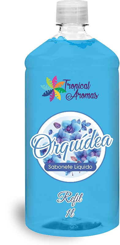 Refil Sabonete Líquido Orquídea 1l - Tropical Aromas