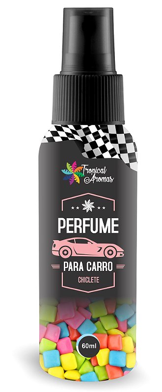 Perfume de Carro Chiclete 60ml - Tropical Aromas