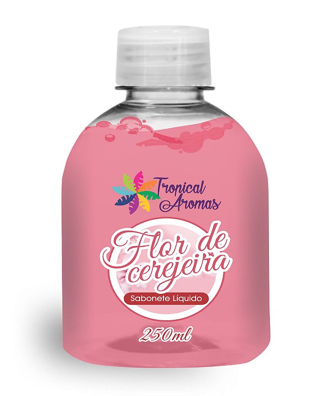 Refil sabonete Líquido Flor De Cerejeira 250ml - Tropical Aromas