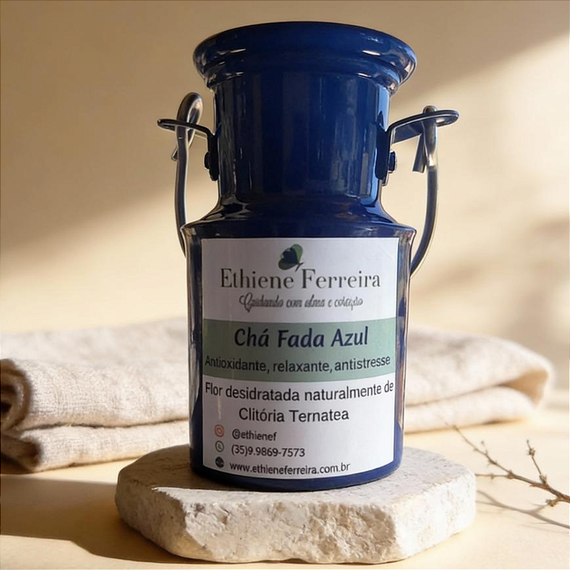 Chá Fada Azul - Elixir da Calma para Bem-Estar - www.ethieneferreira.com.br