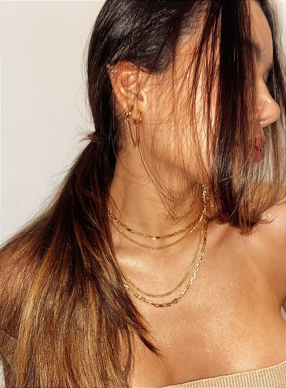 Mix Golden Necklaces