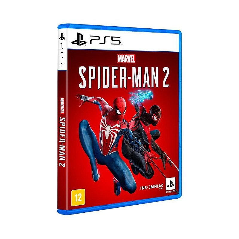 Jogo Marvel's Spider Man 2 PS5 Novo - Fazenda Rio Grande