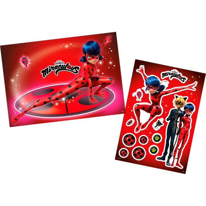 Kit Decorativo Miraculous Ladybug - Alegra Festa - Artigos para Festas