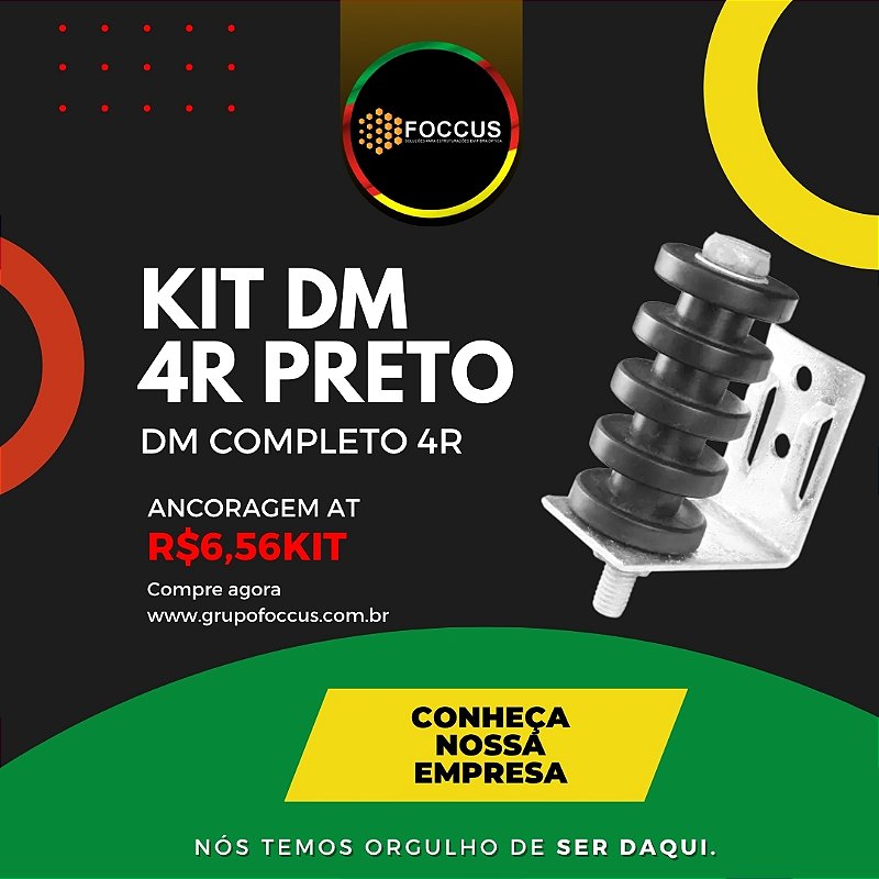 SUPORTE DM 4R COMPLETO