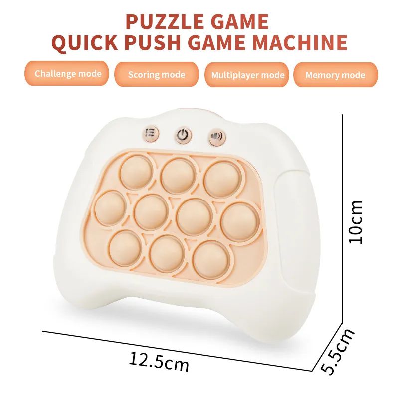 Pop Bubble Crianças Puzzle Jogos, Quick Push Game Machines