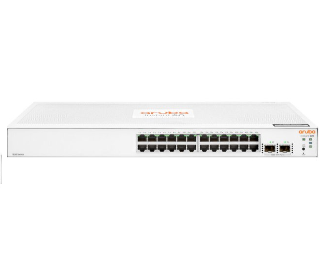 Switch Aruba Instant On 1830 24 Portas GbE 2SFP JL812A - Lanworks
