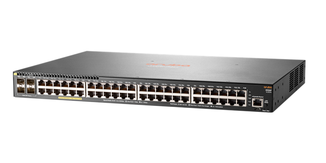 Switch Aruba 2930F 48 Portas GbE PoE+ 4 portas SFP JL262A - Lanworks