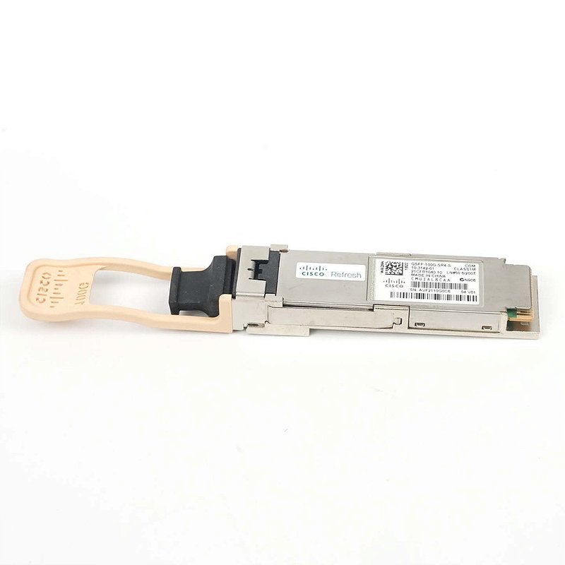 Transceiver Cisco QSFP-100G-SR4-S= 100GBase SR4 QSFP MPO MMF OM4