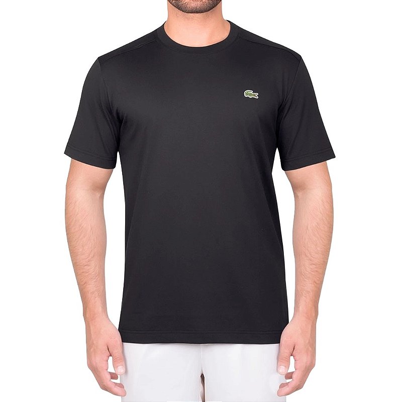 Camiseta Lacoste Sport Preta - Top Store