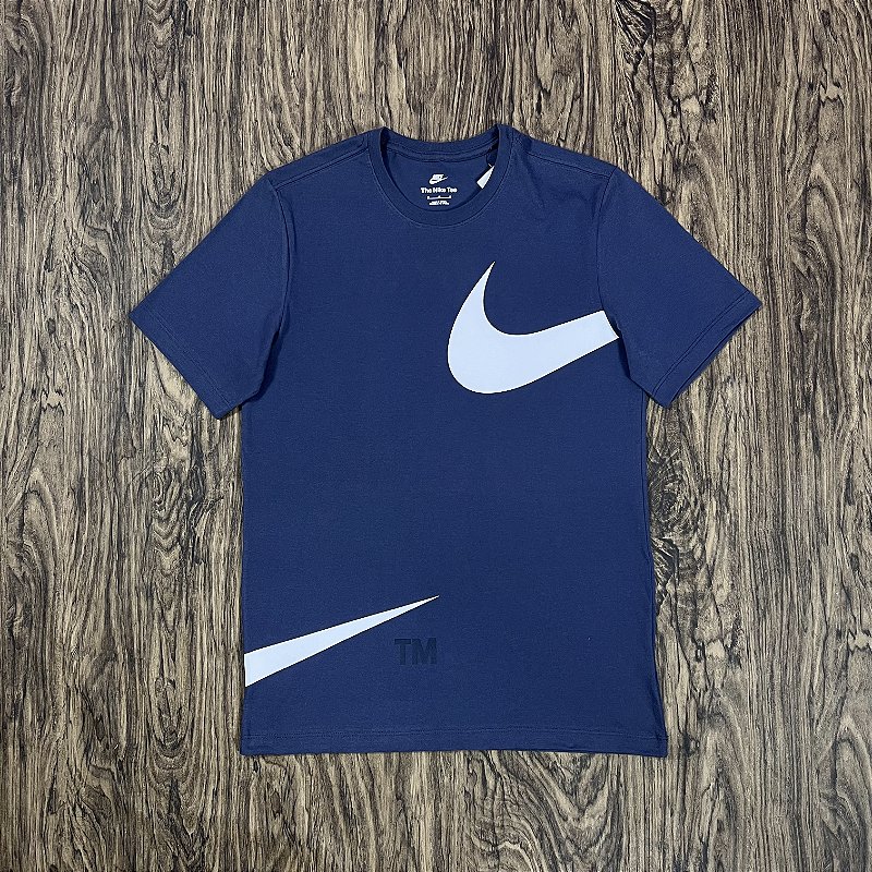 90s NIKE faded big swoosh long T ナス紺 Camiseta Nike Sportswear Big Swoosh TM Azul - Top Store