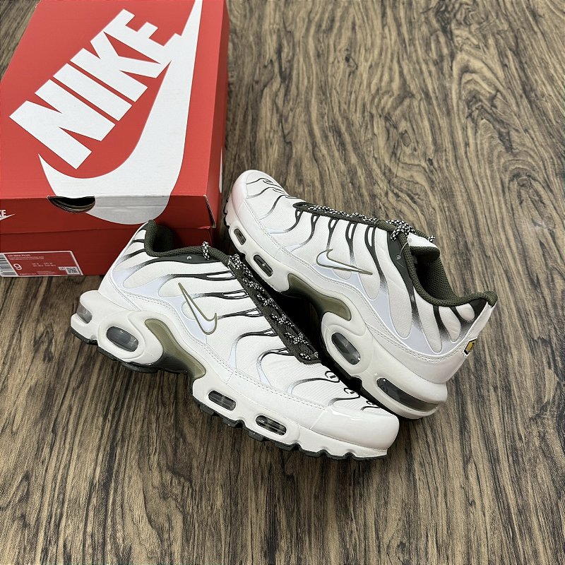 Tênis Nike Air Max Plus Light Bone Olive - Top Store