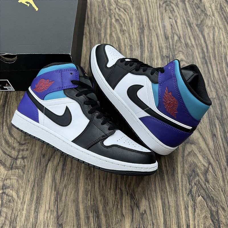 Nike Air Jordan 1 Mid（GS） アクアトーン24センチ Nike Air Jordan 1 Mid（GS） アクアトーン24センチ