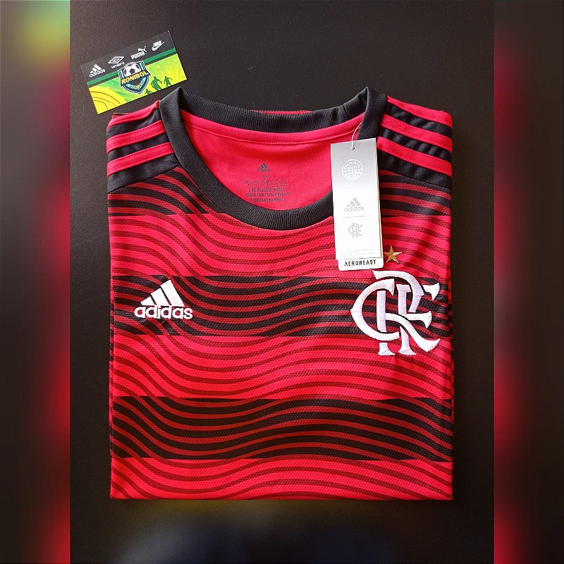 Camisa Flamengo I 2022 Masculina - Loja Ronibol