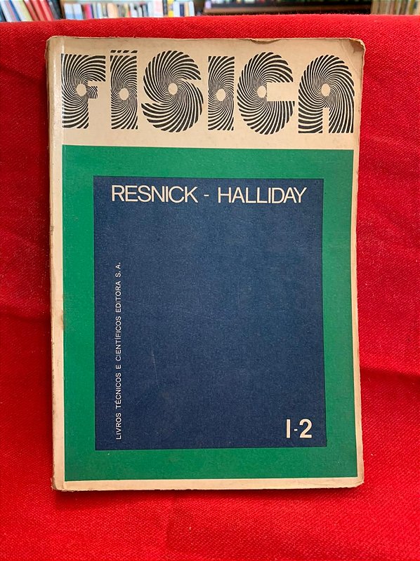 Física 1 volume 2 Resnick Halliday Casa da Cultura Livraria e Sebo