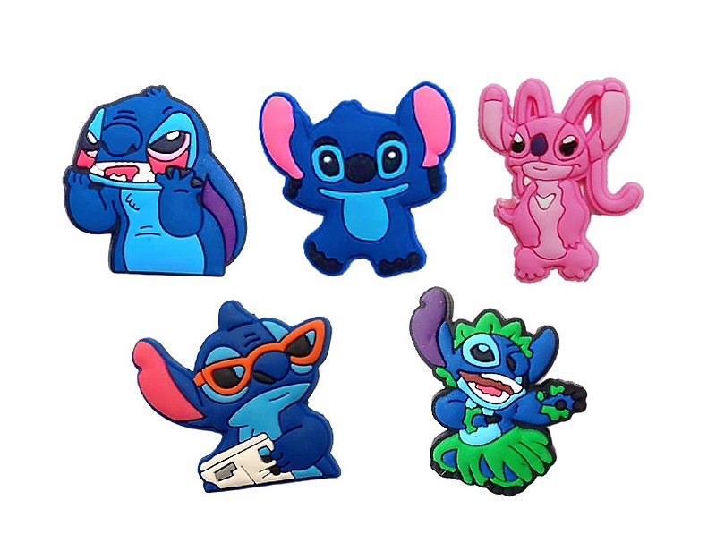 Pins / Botons para Crocs Kit Stitch Disney