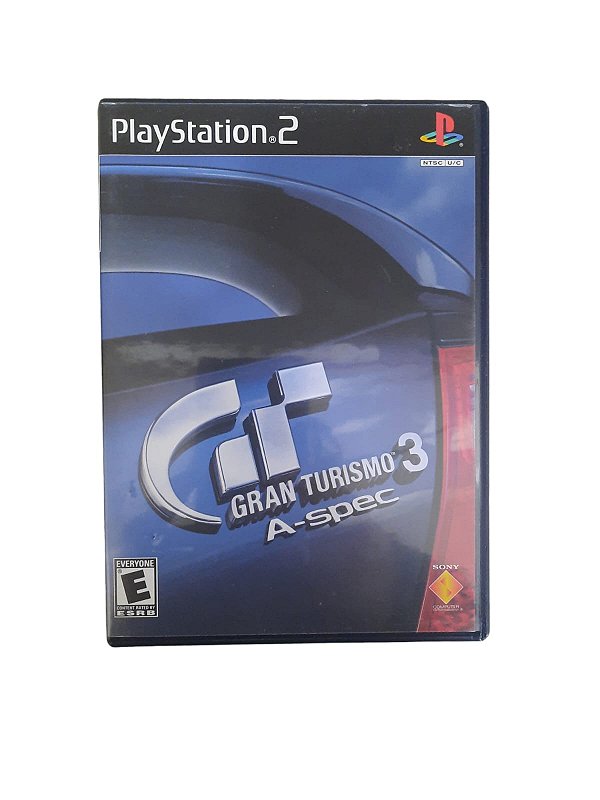 Jogo Ps2 Gran Turismo 3 A Spec série Platinum original - Faz a Boa