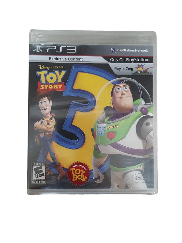 Nintendo Switch PS3 Toy Story 3 TOY STORY 3 - NOVO - PS3 - World Colecionáveis