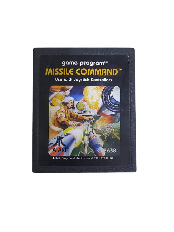 MISSILE COMMAND - USADO - ATARI - World Colecionáveis